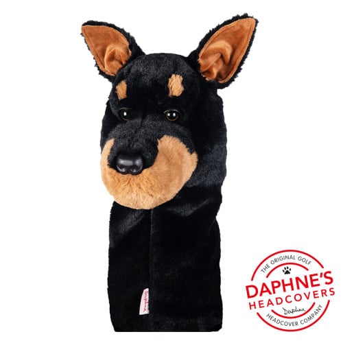Daphne's Animal Golf Club Driver Cover - Doberman