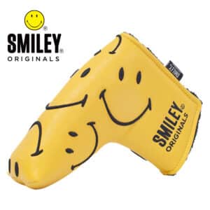 Smiley Golf Club Blade Putter Cover - Original Classic Yellow/Black