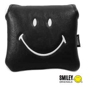 Smiley Golf Club Mallet Putter Cover - Original Classic Black