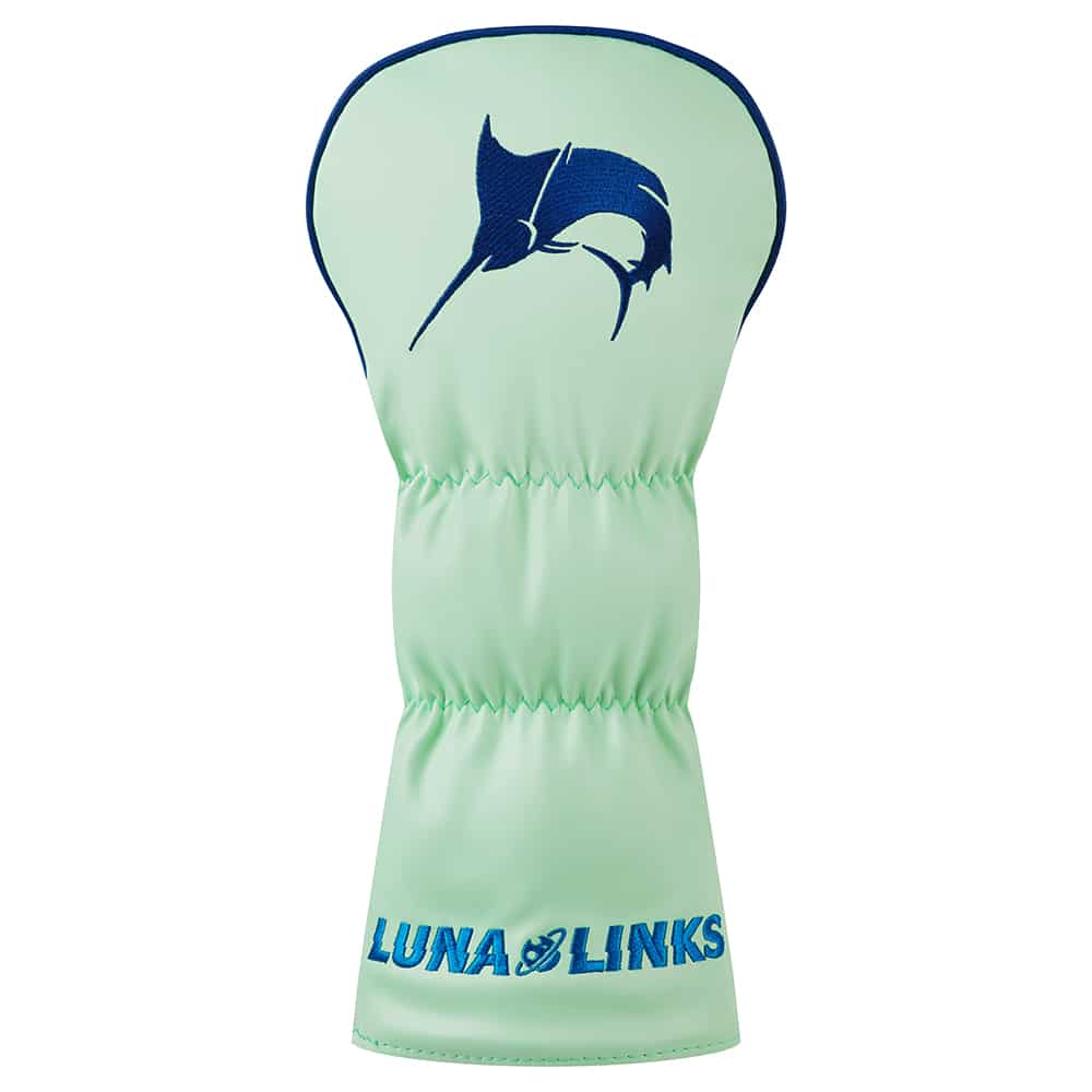 LunaLinks Golf Club Driver Cover - Marlin Embroidered Design - Image 2