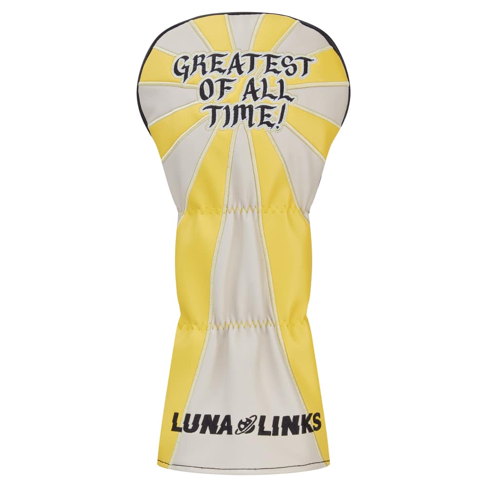 LunaLinks Golf Club Driver Cover - Goat Embroidered Design - Image 2