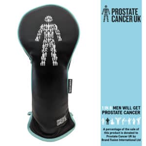 Prostate Cancer Golf Club Driver Cover - Embroidered Design